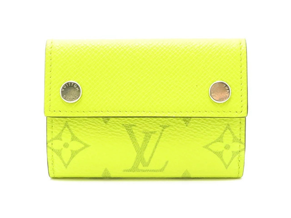 LOUIS VUITTON Wallet Accessories Discovery Compact Monogram Tiger